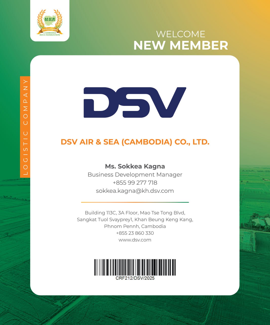 DSV AIR & SEA (CAMBODIA) CO., LTD